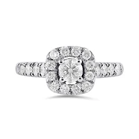 14K White Gold 1.25CTW Bridal Set
