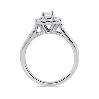 14K White Gold 1.25CTW Bridal Set