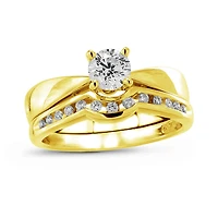 14K Yellow Gold Serenade 0.50CT Diamond Ring