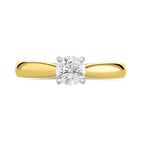 14K Yellow Gold Serenade 0.58CT Solitaire Engagement Ring