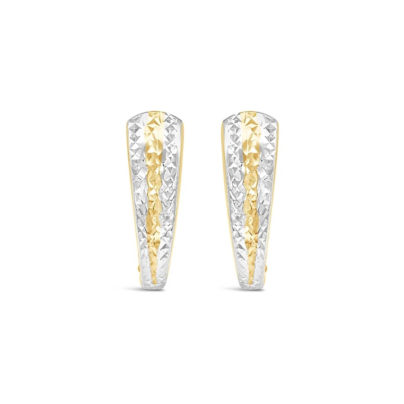 10K Yellow Gold Hoops