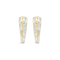 10K Yellow Gold Hoops