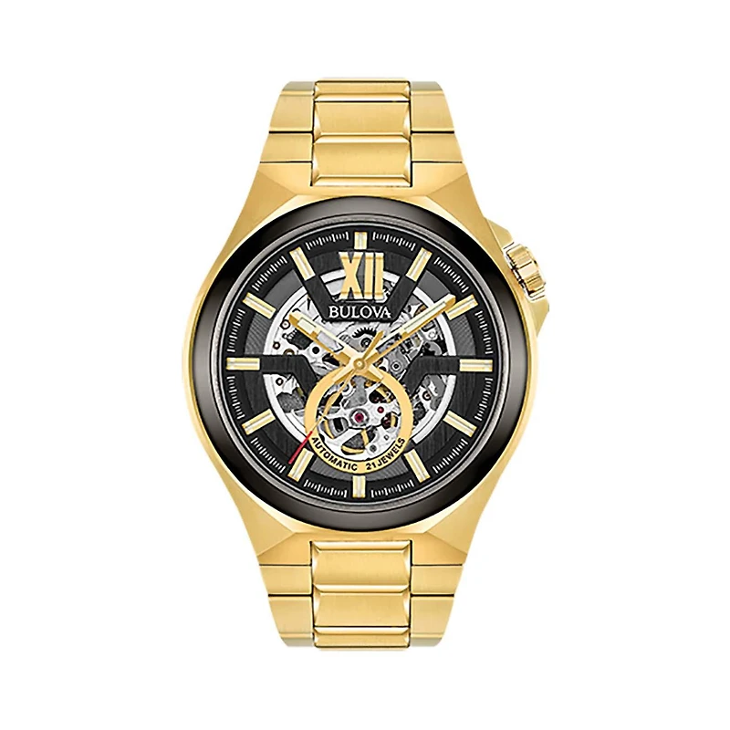 Bulova Men'S Gold-Tone Automatic Watch