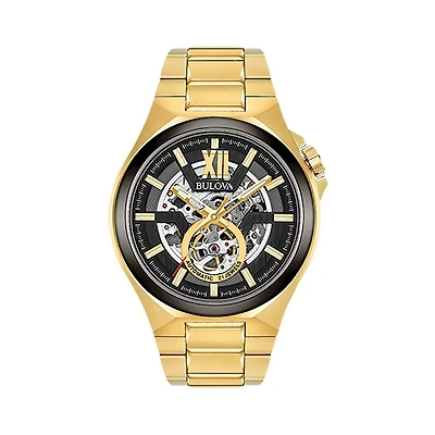 Bulova Men'S Gold-Tone Automatic Watch