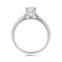 Glacier Fire 14K White Gold Canadian Diamond 0.70CTW Solitaire Ring