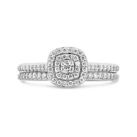 14K White Gold 0.50CTW Bridal Set