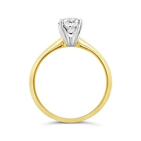 Glacier Fire 14K Yellow Gold 1.00CT Solitaire