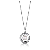 Elle "Majestic" 16+2" Cubic Zirconia Circle
