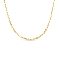 10K Yellow Gold 16" 0.9mm Serpentine Chain