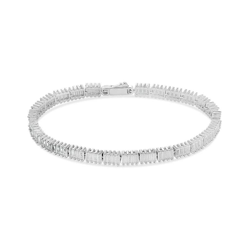 Sonia Danielle Sterling Silver Cubic Zirconia Bracelet