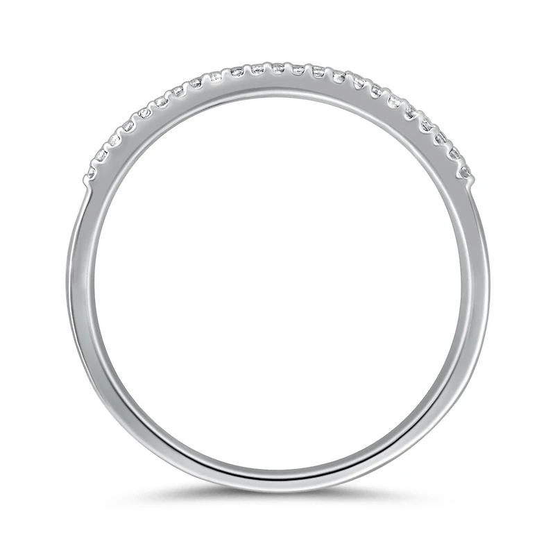 10K White Gold 0.25CTW Diamond Ring