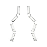 Sterling Silver Cubic Zirconia Earrings