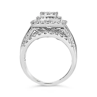 10K White Gold 1.50CTW Diamond Fashion Ring