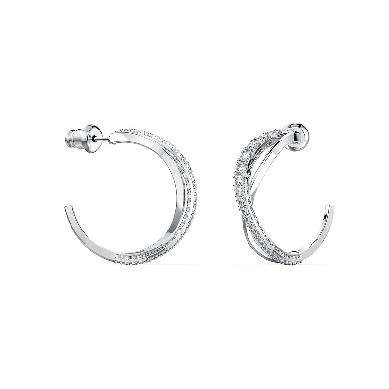 Swarovski Twist Mini Hoop Earring