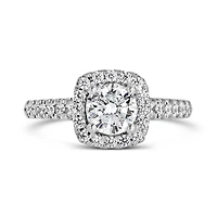 14K White Gold 1.46CTW Bridal Ring