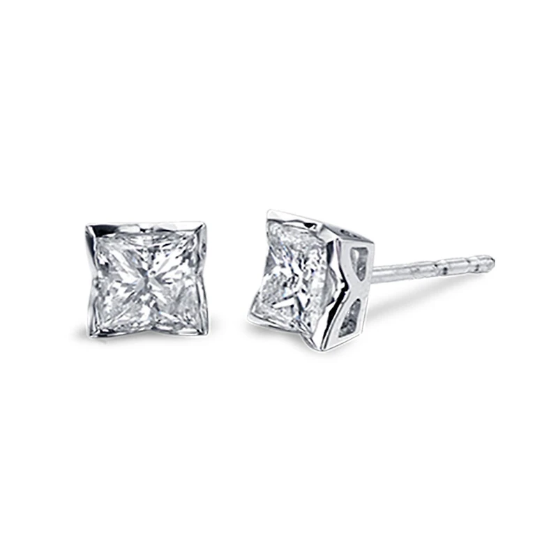 Glacier Fire 14K White Gold 0.30CTW Diamond Earrings
