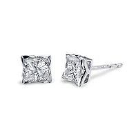 Glacier Fire 14K White Gold 0.30CTW Diamond Earrings