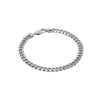 Sterling Silver 9" 6.3mm Miami Cuban Bracelet