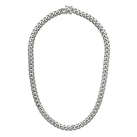 Sterling Silver 26" 8.4mm Miami Cuban Chain