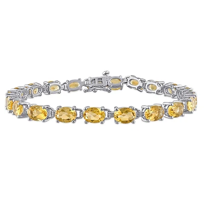 Julianna B Sterling Silver Citrine Bracelet