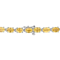 Julianna B Sterling Silver Citrine Bracelet