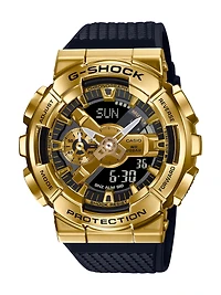 Casio G-Shock Men's Analog-Digital Gold-Accent Watch