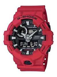 Casio G-Shock Men's Analog-Digital Red Watch