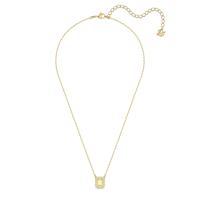 Swarovski Millenia Yellow Square Crystal Necklace