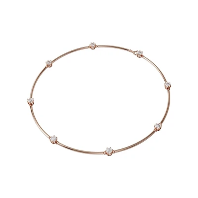 Swarovski Constella Rose Gold-Tone Choker