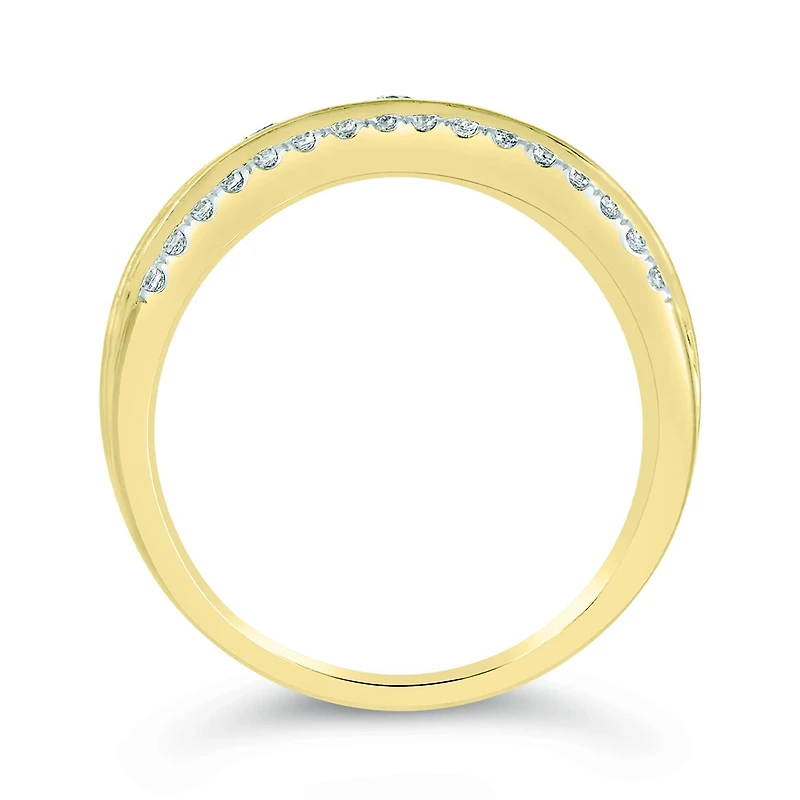 10K Yellow Gold 0.50CTW Diamond Band