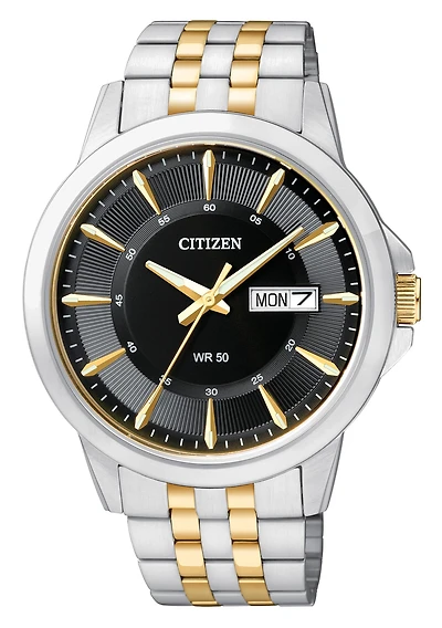 Citizen Quartz Men'S Gold Tone Watch