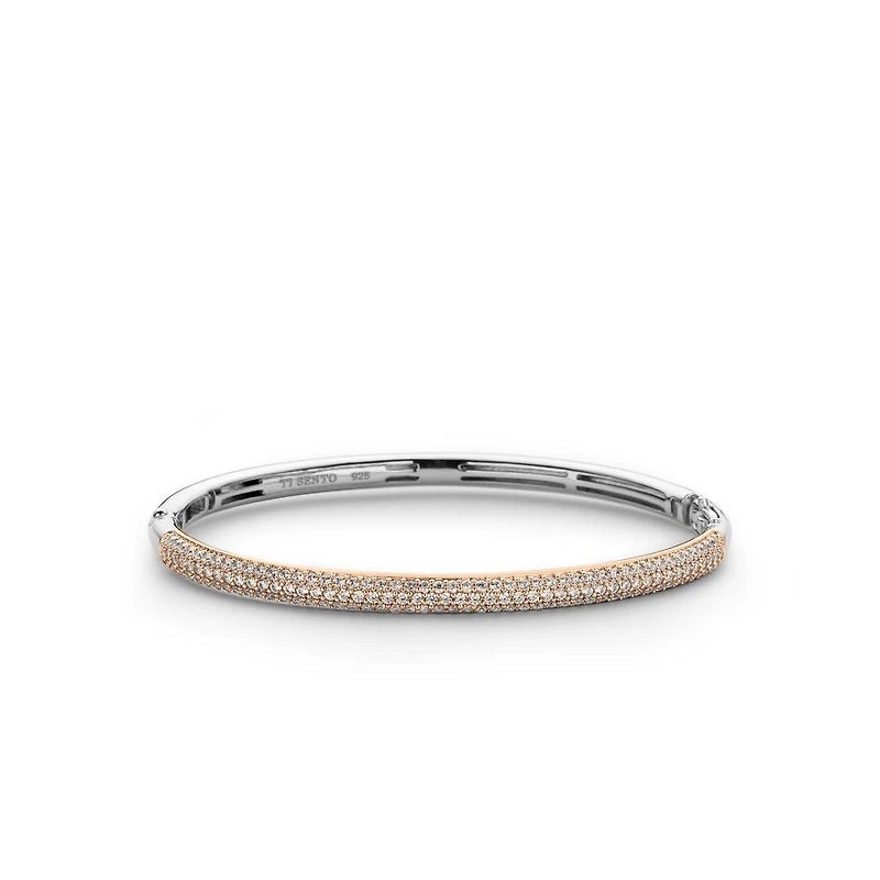Ti Sento Rose Gold Tone Bracelet