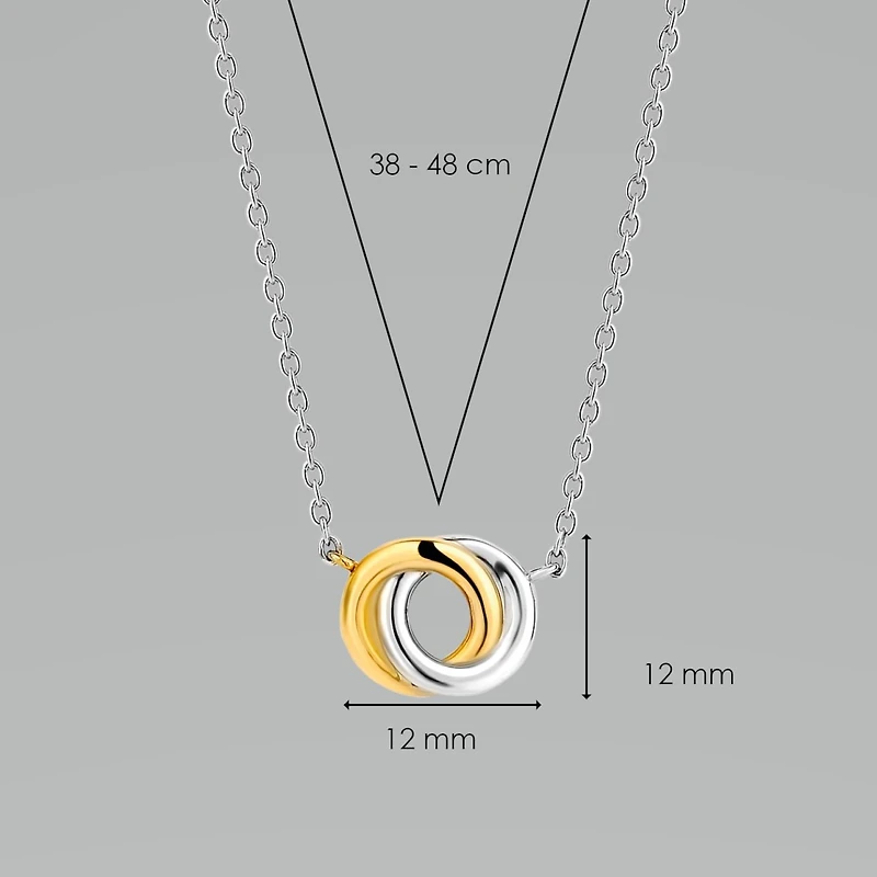 Ti Sento City Chic Gold-Tone Necklace