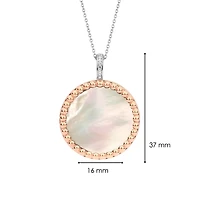 Ti Sento Bubble with Mother-of-Pearl Necklace
