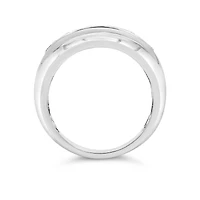 10K White Gold Lab Grown 1.94CTW Diamond Men's Band