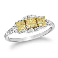 Le Vian 14K Two-Tone Gold Light Yellow Diamonds Ring