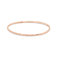 10K Rose Gold 65mm High Polished Bangle