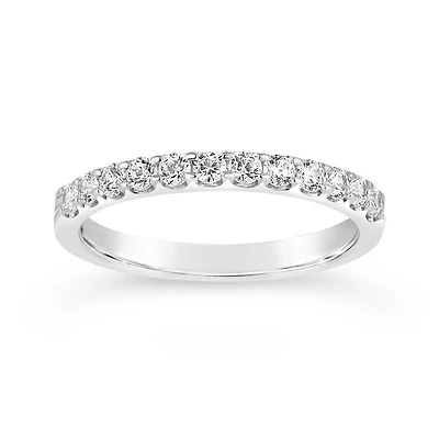 Glacier Fire 14K White Gold 0.44CTW Diamond Wedding Band