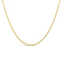 10K Yellow Gold 20" 1.3mm Box Chain