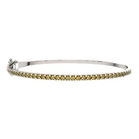 Sterling Silver Citrine Bangle
