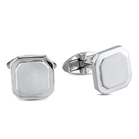 Julianna B Sterling Silver Square Cufflinks