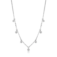 Reign Stations Milgrain Necklace