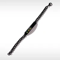 KORITE MIDNIGHT 8.25" Black Titanium Ammolite Bracelet