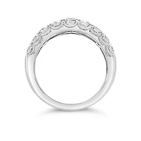 14K White Gold 2.00CTW Diamond Anniversary Band