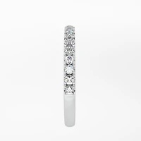 New Brilliance Lab Grown 0.33Ctw Diamond Band In 14K White Gold