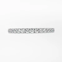 New Brilliance Lab Grown 0.33Ctw Diamond Band In 14K White Gold