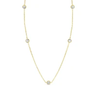 10K Yellow Gold 16"+ 2" Extender Precious Metals By The Yard Necklace