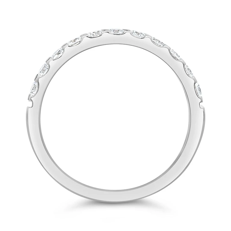 New Brilliance 14K White Gold Lab Grown 0.50CTW Diamond Band