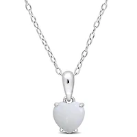 Julianna B Sterling Silver Opal Pendant