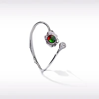 Korite Bloom Sterling Silver Ammolite Bracelet